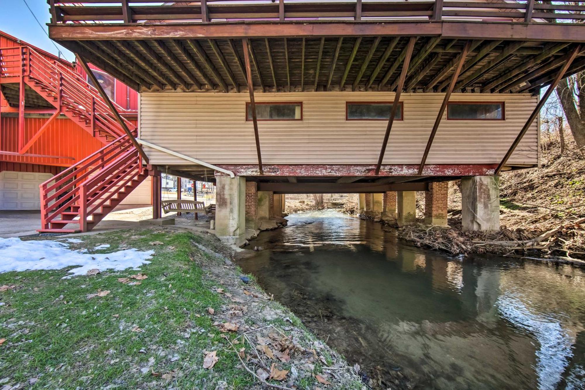 Runningwater Apartment In Lancaster With Deck Exterior foto